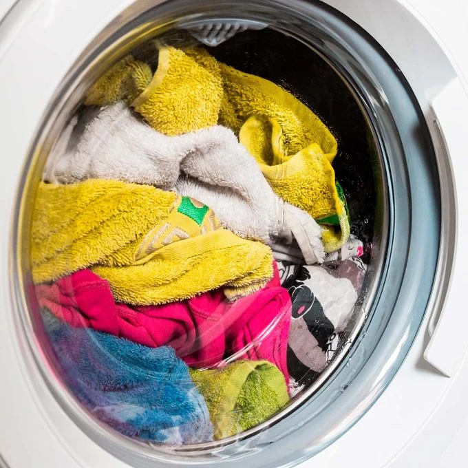 Wash only full loads in your washing machine.